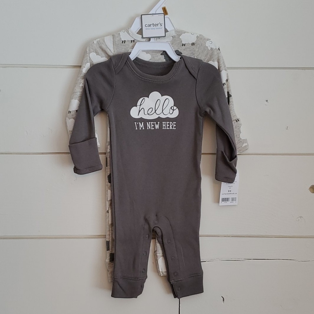 2 pack nb Carters sleepers